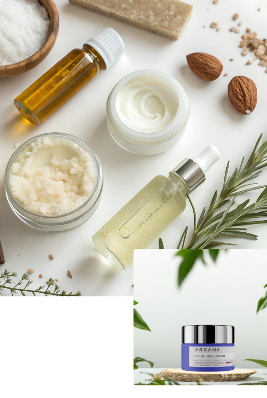 Kosmetik, Creme, Arkana, Schönheit, Öl